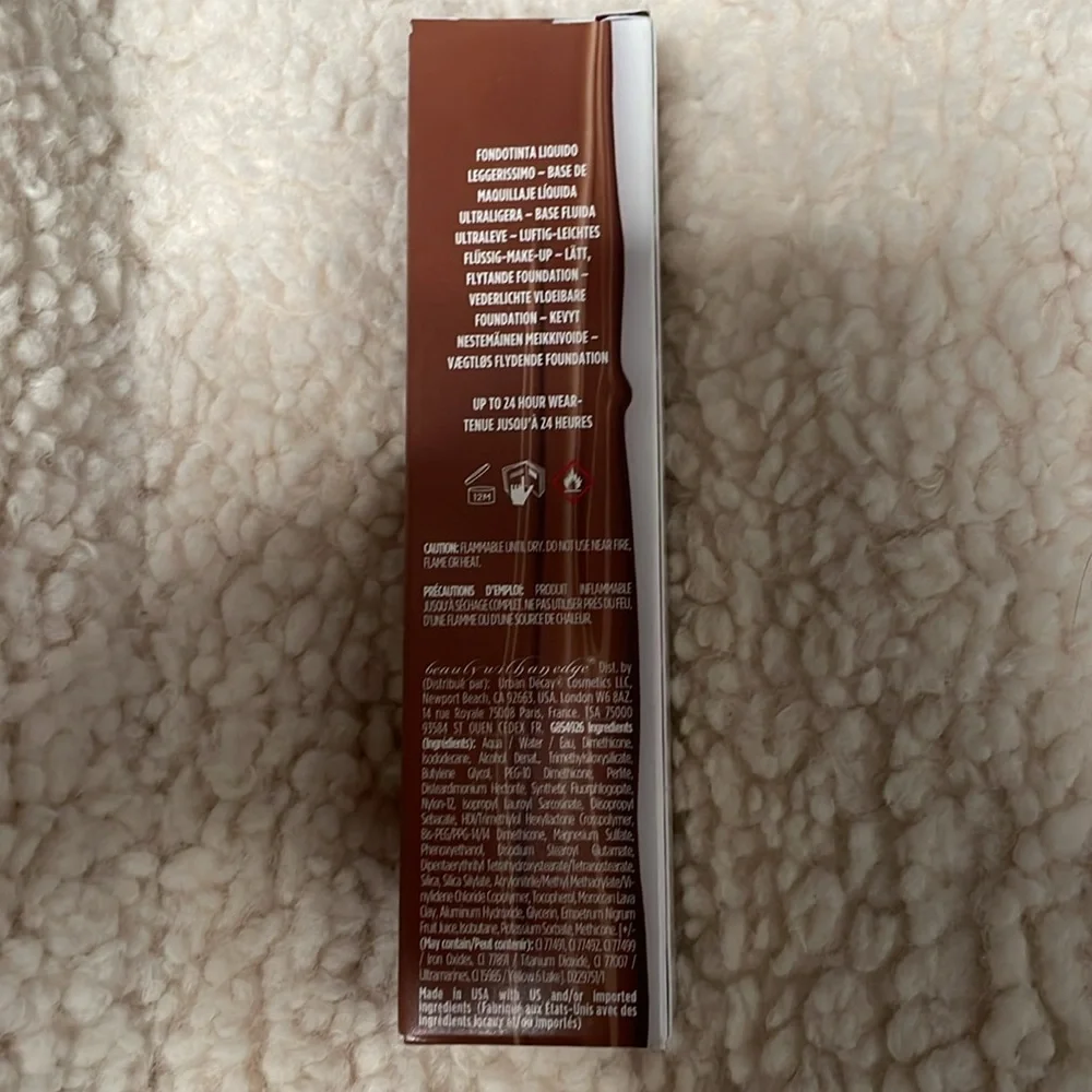 NEW urban decay stay naked weightless liquid foundation Shade 80WO